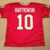 UNSIGNED CUSTOM Sewn Stitched Steve Bartkowski Red Jersey