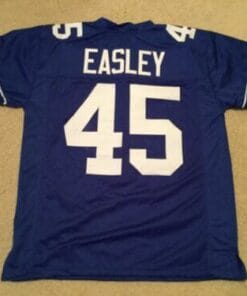 UNSIGNED CUSTOM Sewn Stitched Kenny Easley Blue Jersey