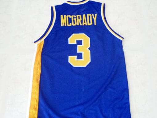 Tracy McGrady #3 Auburndale High School New Basketball Jersey Blue