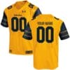 Custom Under Armour Jersey Gold Cal Bears Alternate Custom Jersey