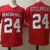 Beacon Hills 24 Stilinski College Football Jersey