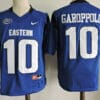 Eastern Illinois 10 JIMMY GAROPPOLO College Football Jersey Blue
