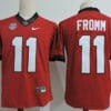 Georgia Bulldogs #11 Jake Fromm Jersey College Football Red