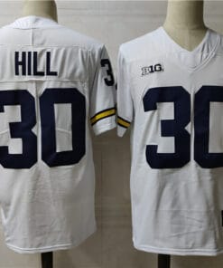 Michigan Wolverines #5 Joe Milton College Football Jersey White