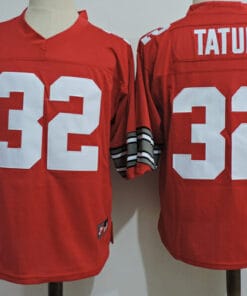 Ohio State Buckeyes #32 Jack Tatum Ohio State Jersey College Football Red