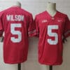 Ohio State Buckeyes 5 Wilson College Football Jersey Red