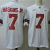 Ohio State Buckeyes 7 Dwayne Haskins Jr. Football Jersey White