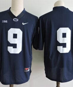 Penn State Nittany Lions Blue #9 No Name College Football Jersey