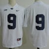 Penn State Nittany Lions Blue 9 No Name Football Jersey White