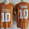 Texas Longhorns #10 Vince Young College Football Jersey