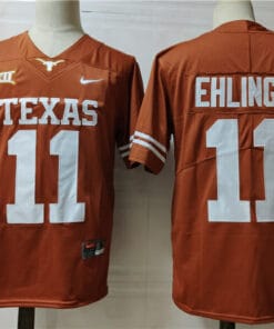 Texas Longhorns #11 Sam Ehlinger College Football Jersey