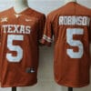 Texas Longhorns #5 Bijan Robinson Jersey College Football