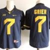 West Virginia Mountaineers 7 Will Grier College Football Jersey