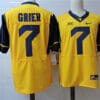 West Virginia Mountaineers 7 Will Grier College Football Jersey Yellow