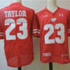 Wisconsin Badgers #23 Jonathan Taylor College Jersey Football Red