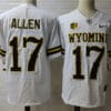 Wyoming Josh Allen Jersey #17 College Football White