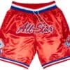 1991 All Star West Shorts Red Shorts