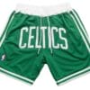 Boston Celtics Green Shorts