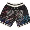 Chicago Bulls Sublimated Shorts Black Shorts