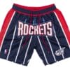 Houston Rockets Shorts Navy Shorts