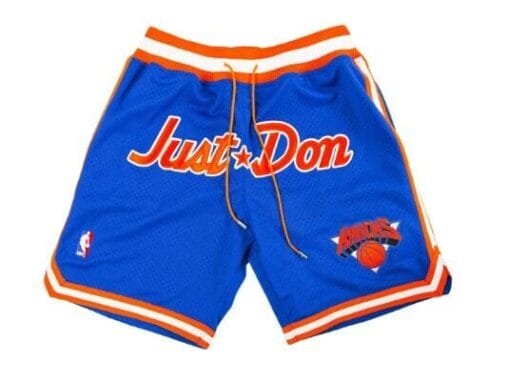 Knicks Shorts All Stitched