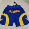 Men's Los Angeles Rams Blue Short All Stitched