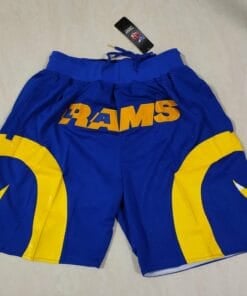 Men's Los Angeles Rams Blue Short All Stitched