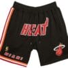 Miami Heat Black Shorts