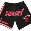Miami Heat Shorts Black