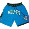 Minnesota Timberwolves Shorts Blue