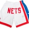 Nets White Shorts