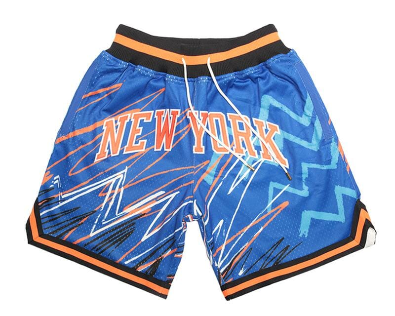 New York Sublimated Shorts Royal All Stitched