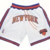 New York White Shorts