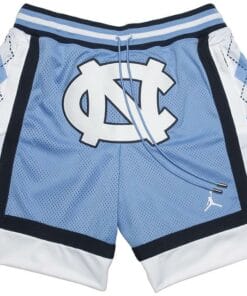 North Carolina Blue Shorts All Stitched