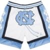 North Carolina White Shorts