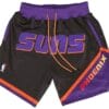 Phoenix Suns Black Shorts