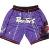 Raptors Shorts Purple