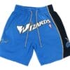 Wizards Blue Shorts