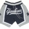 Yankees Navy Shorts 1