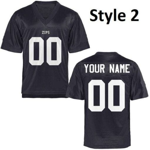 Akron Zips Custom Jersey Football College Style 2