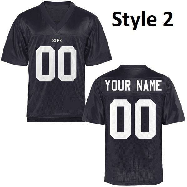 Akron Zips Custom Jersey Football College Style 2