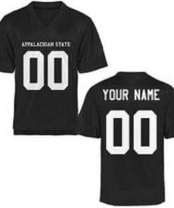 Appalachian State Custom Jersey Football NCAA Black