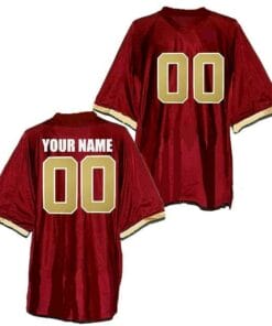 Boston College Custom Jersey Football Style 1
