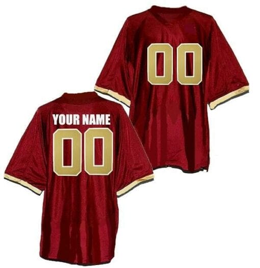 Boston College Custom Jersey Football Style 1