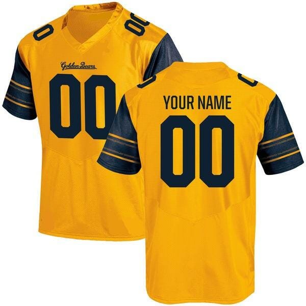 Cal Golden Bears Custom Jersey Football Style 2