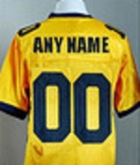 Custom Cal Golden Bears Jersey Football Style 1