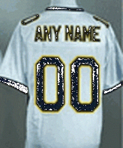 California Golden Bears Custom Jersey Football Style 2
