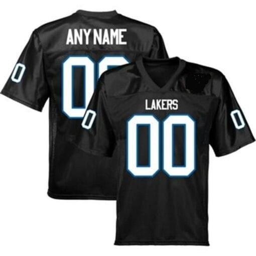 Grand Valley Custom Jersey College Football Black