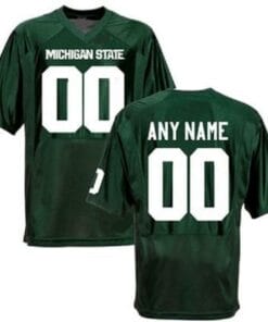 Custom Michigan State Football Jersey Customizable Football Jersey Style 3