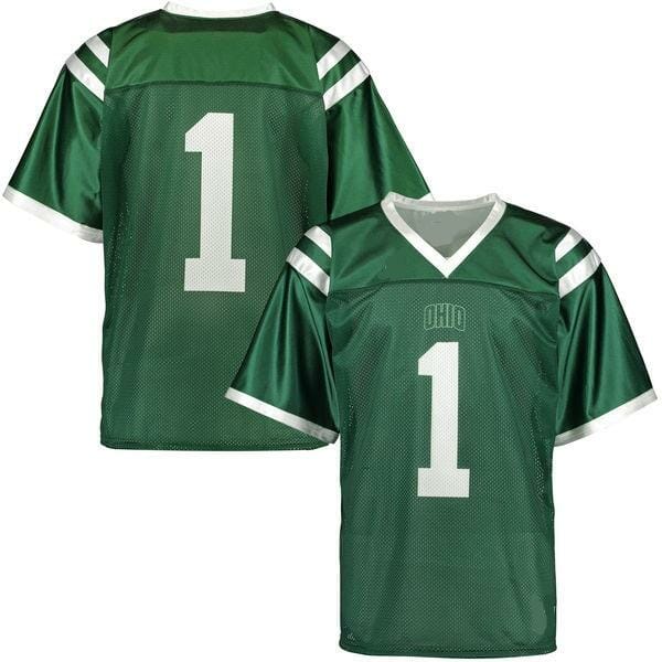 Custom Ohio University Bobcats Jersey Name And Number College Football Style 2